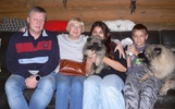 Дэдди Лайн Флора Стефани со своей семьей