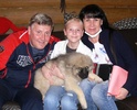 Дэдди Лайн Мариус со своей семьей