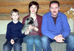 Дэдди Лайн Вирджиния со своей семьей